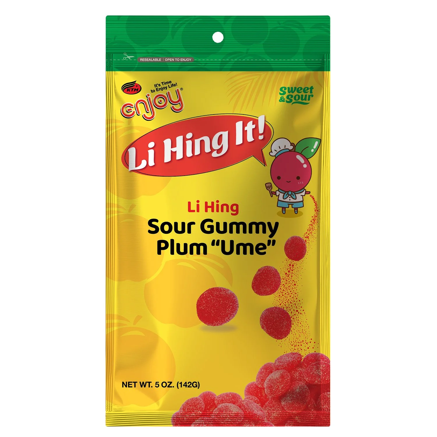 Li Hing It! Mini 3D Gummy Pineapple (4oz) | Enjoy Snacks